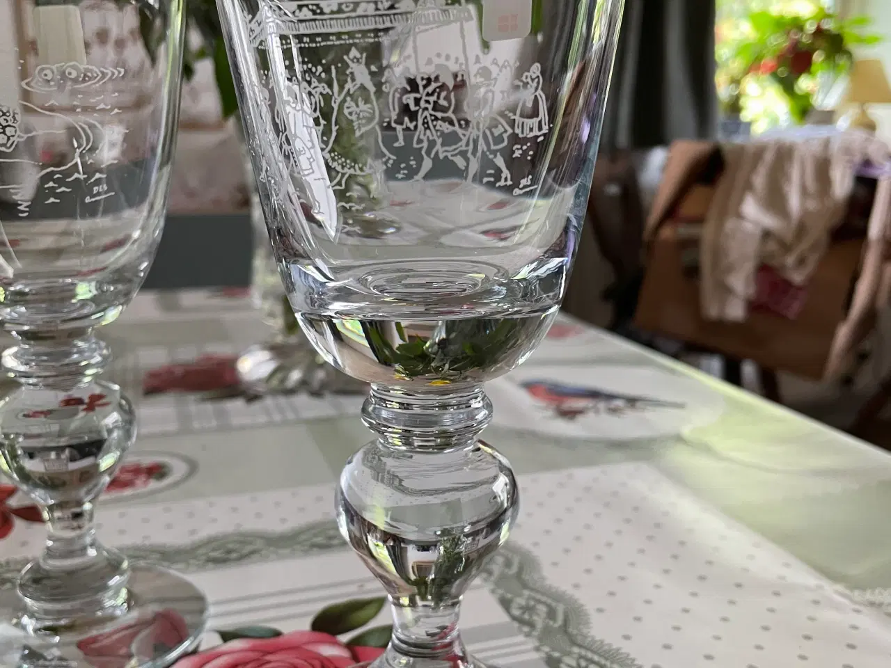 Billede 2 - H. C. Andersen eventyr flotte glas