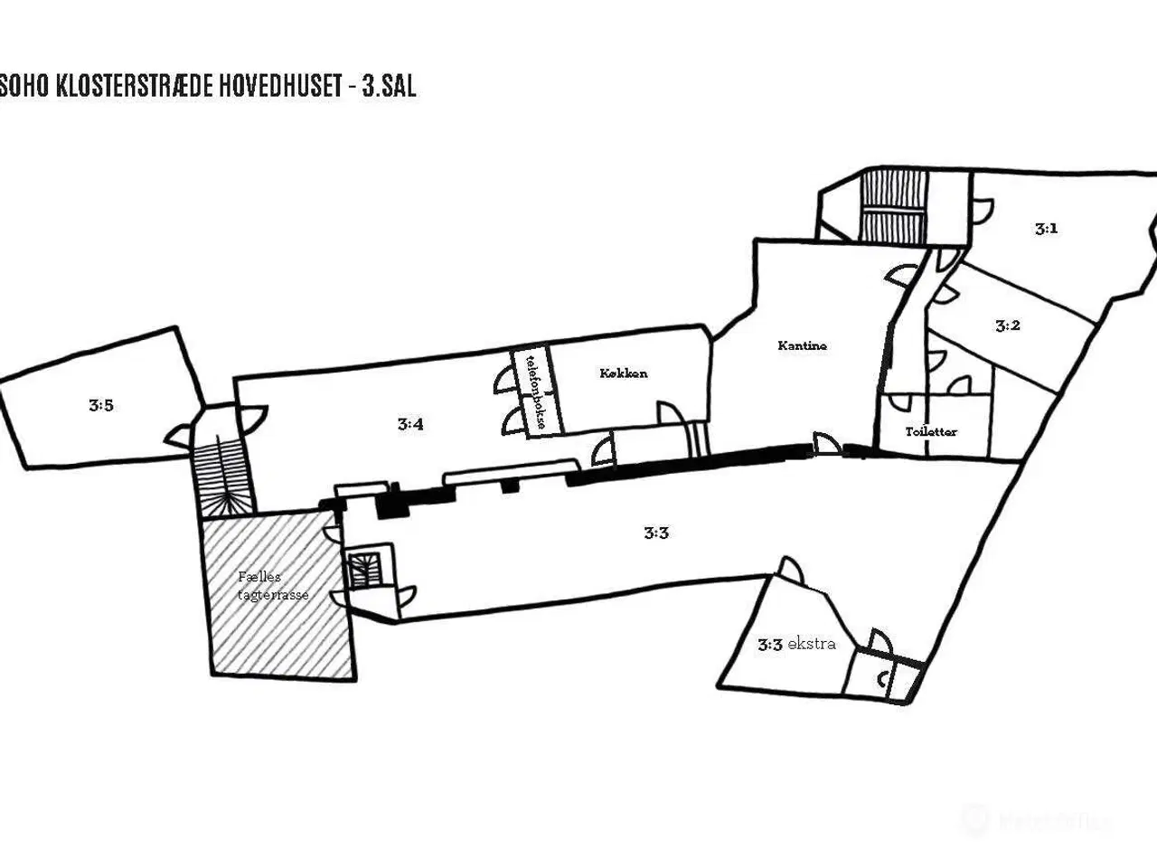 Billede 13 - Kontorer, mødelokaler og Co-working i Indre By
