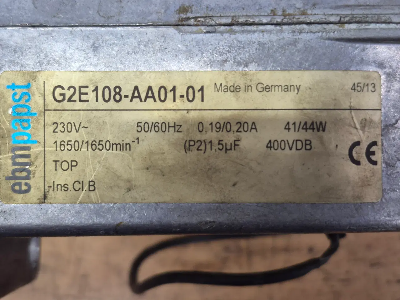 Billede 2 - Blæser til stokerfyr 