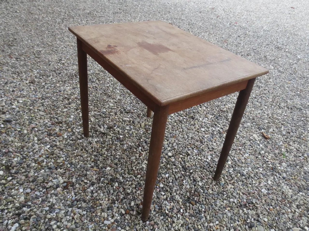 Billede 4 - 1 stk Teak spiseborde 80-60 cm 