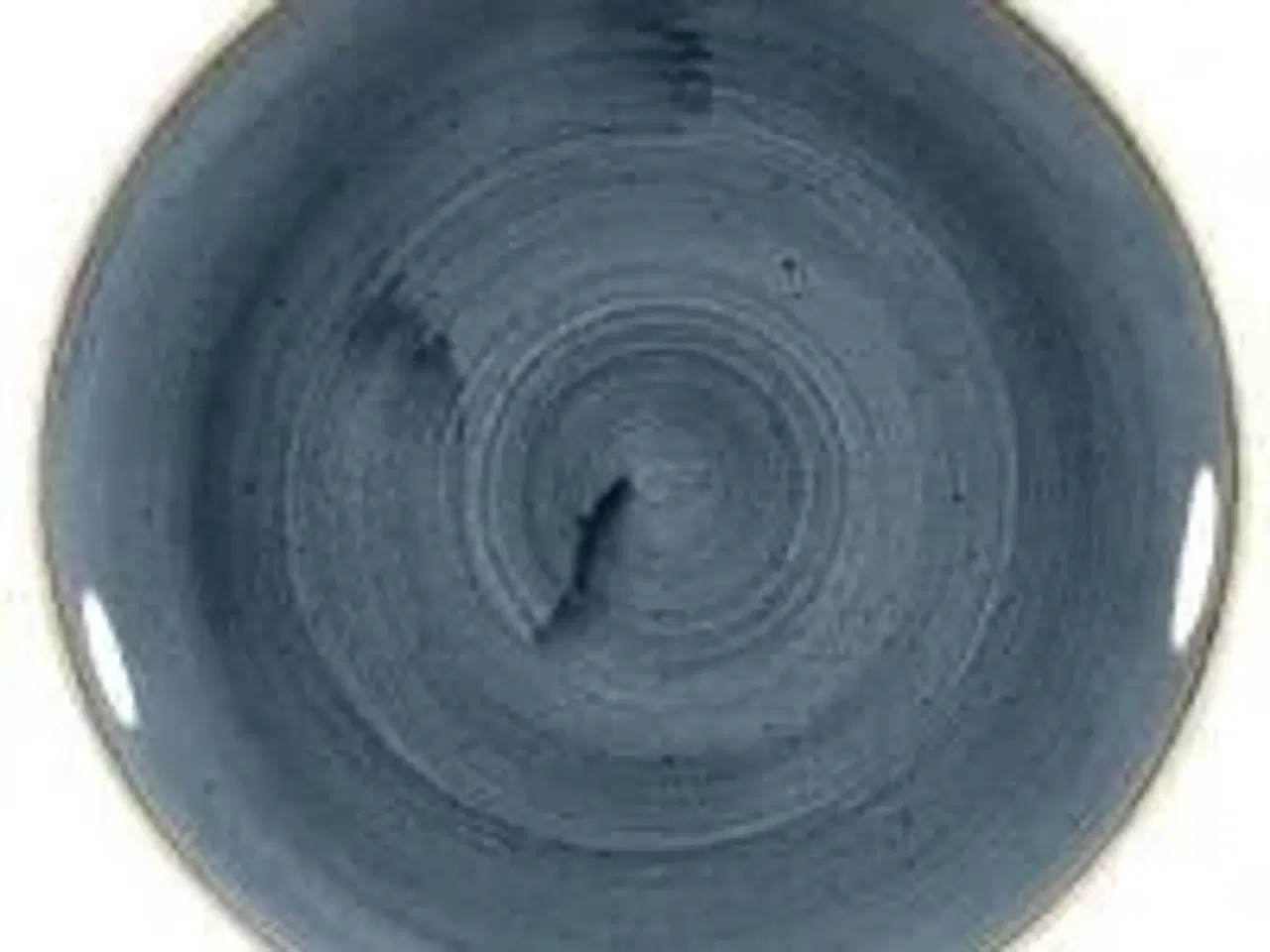 Billede 1 - 12 stk. Tallerken coupe blåbær 217 mm Stonecast Churchill