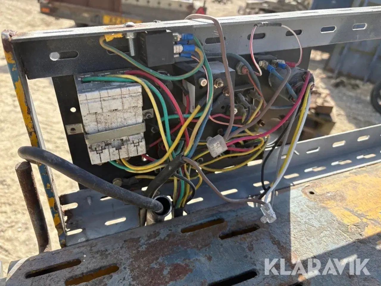 Billede 9 - Kombineret kompressor og generator på ramme hjemmebygget