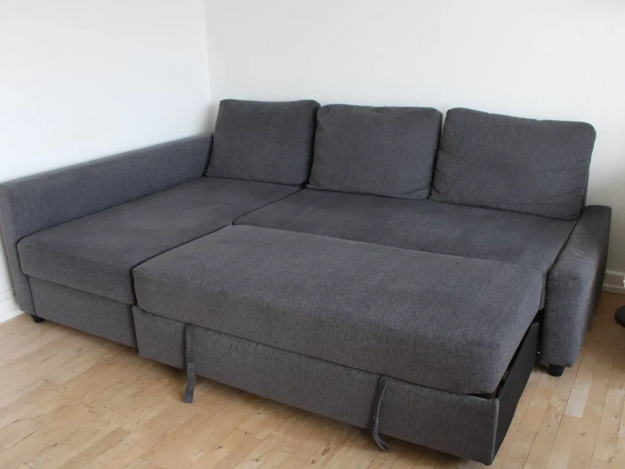 Billede 5 - Sovesofa i mørkegrå fra IKEA