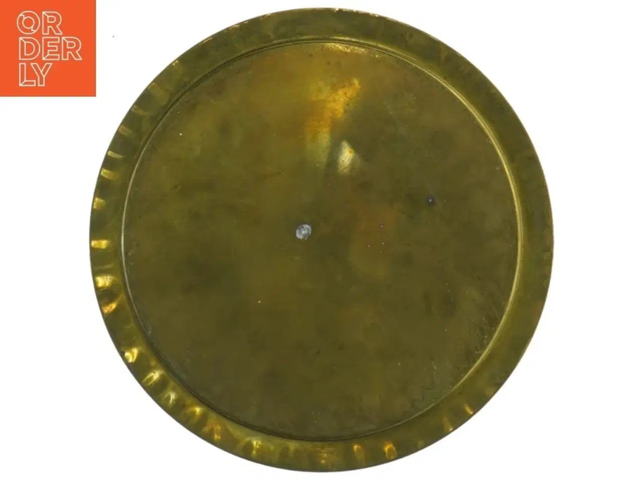 Billede 1 - Messingbakke (str. 24 x 24 cm)