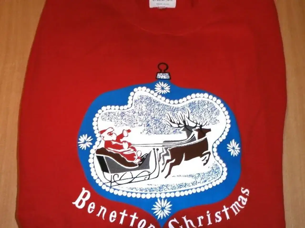 Billede 1 - NY Benetton - Christmas sweatshirt