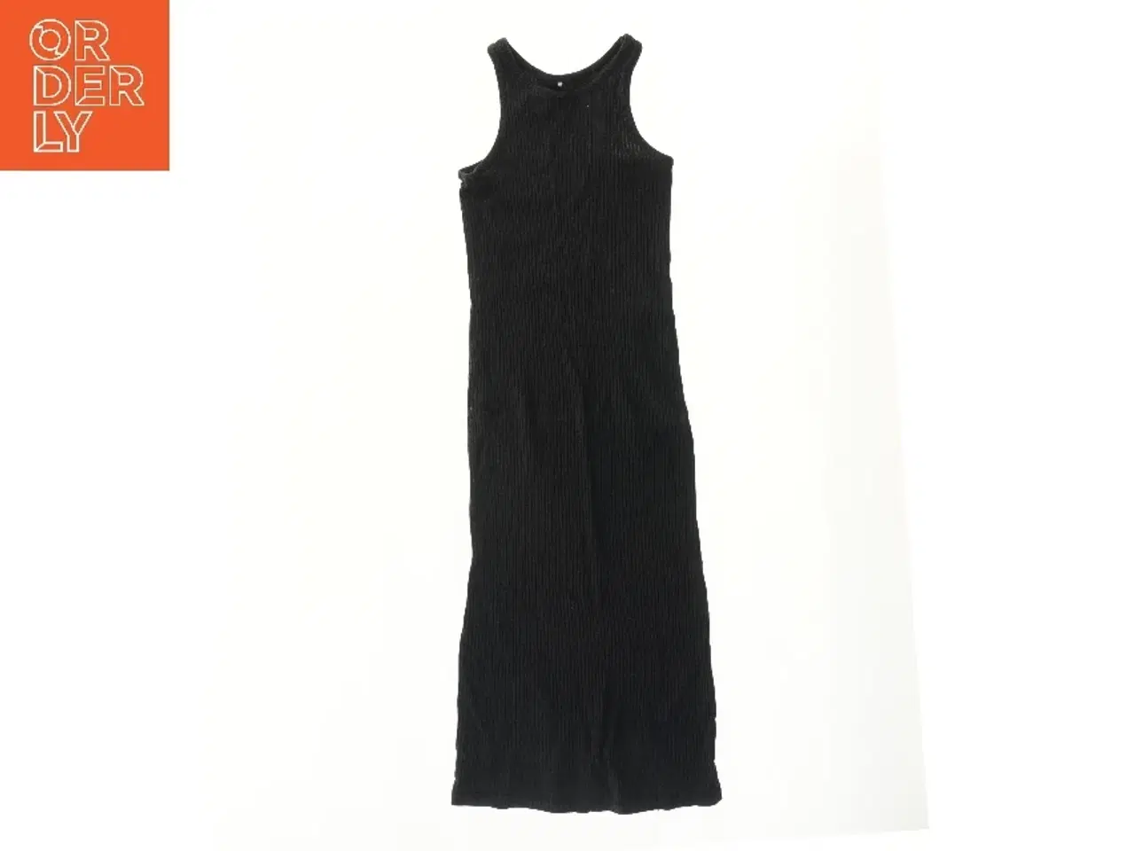 Billede 1 - Lang sort kjole fra Name It (str. 128)