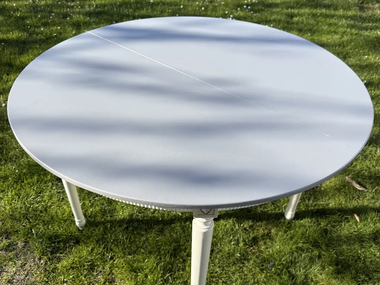 Billede 2 - Retro Rundt spisebord m/2 plader