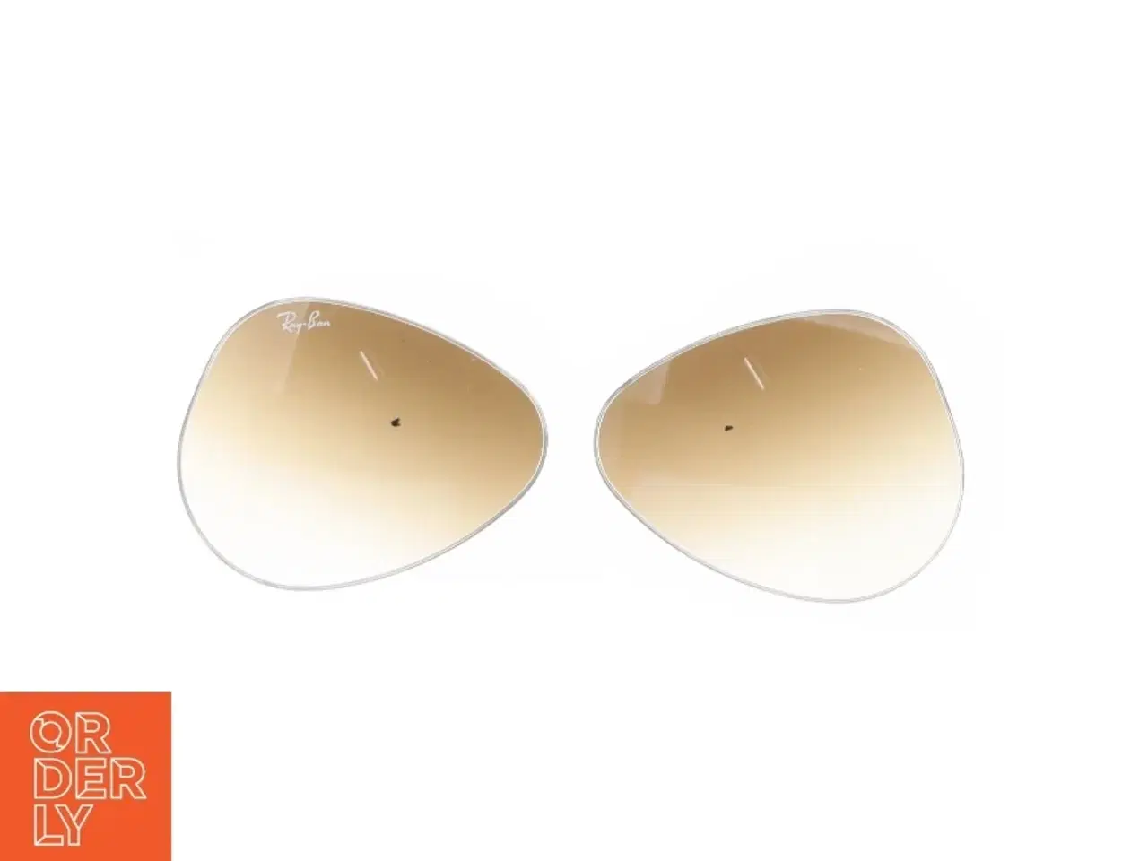 Billede 1 - Solbrilleglas fra Ray Ban (str. 5,8 x 4,5 cm)