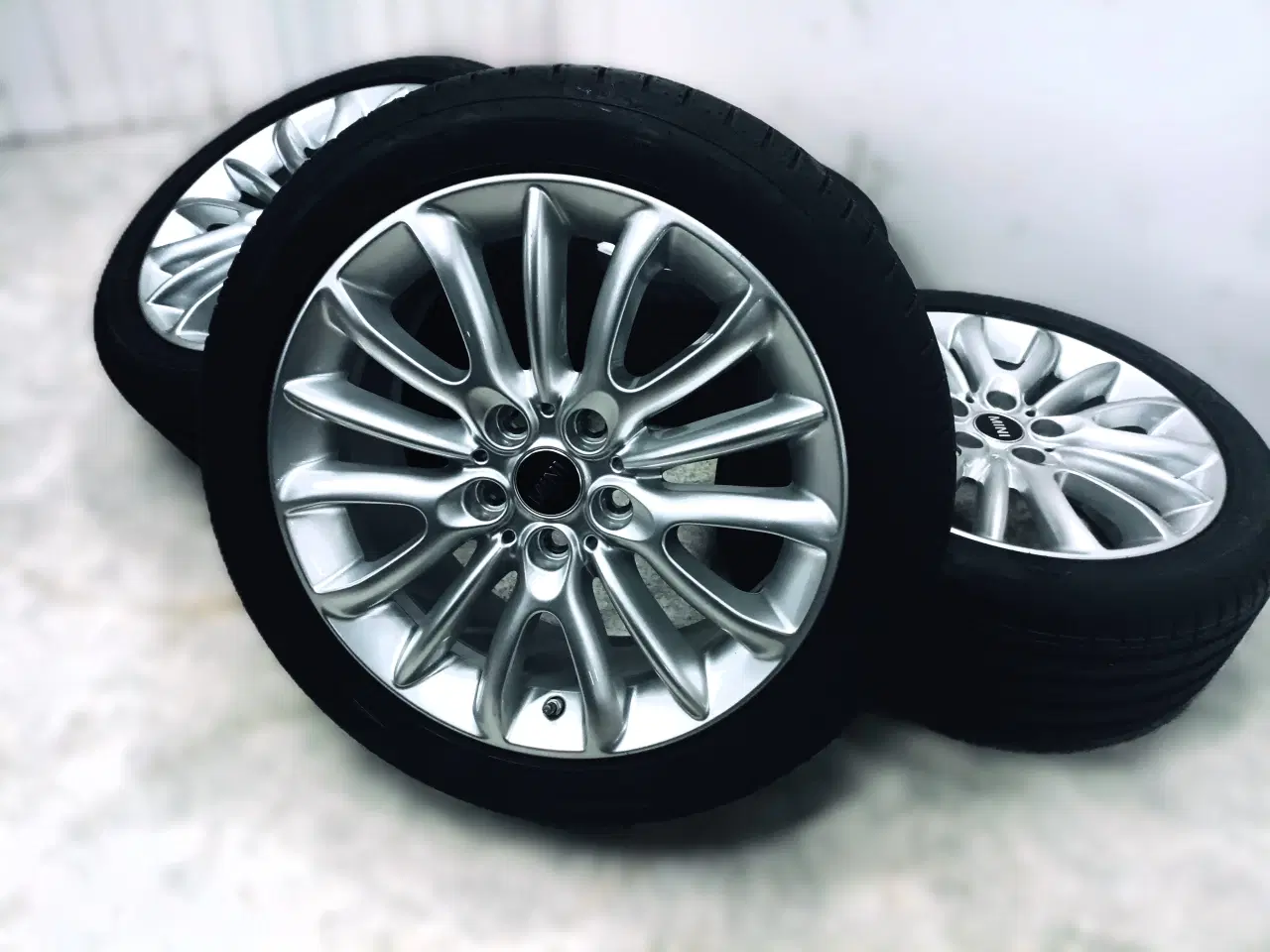 Billede 6 - 5x112 17" ET54 nav 66,6ø MINI sommersæt inkl.TPMS 