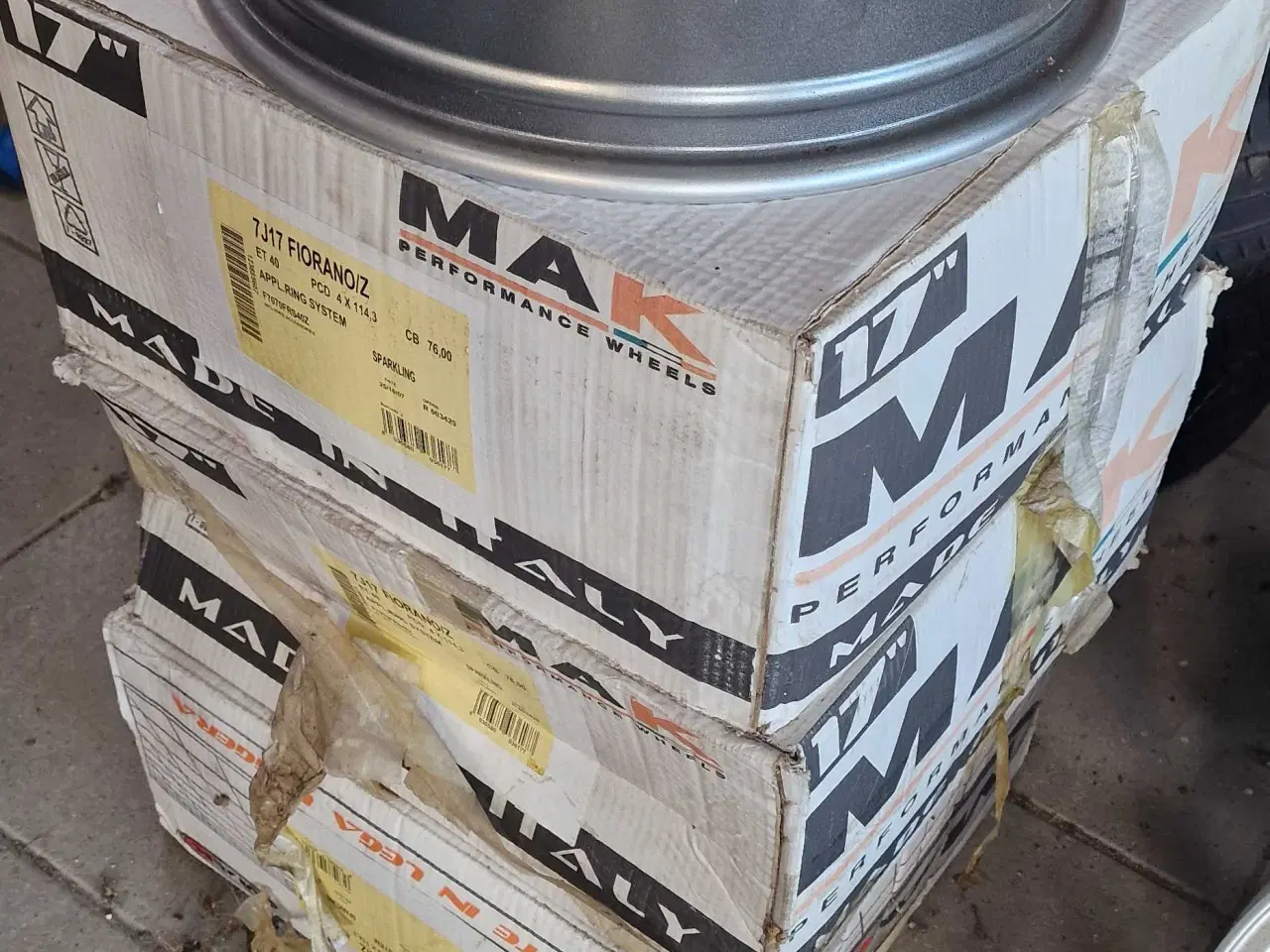 Billede 3 - 4 nye alu fælge 4x114.3 Et 40 flotte Aluhjul