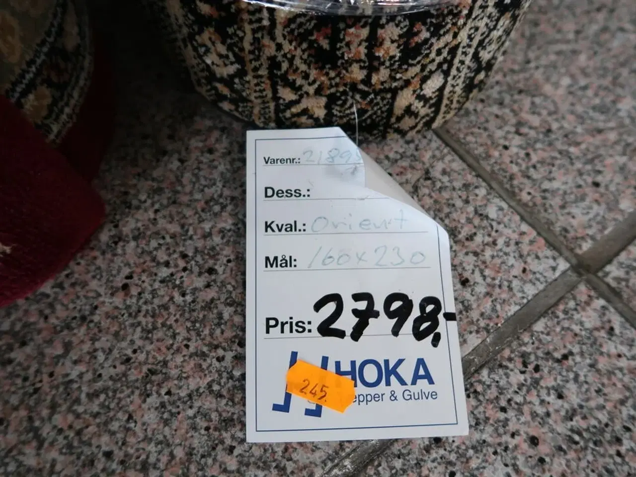 Billede 2 - Gulvtæppe ORIENT