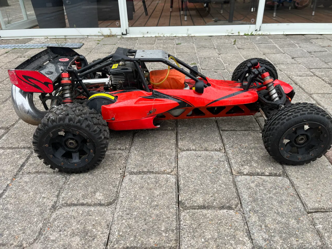 Billede 3 - Rovan Baja 5B fjernstyret benzinbil