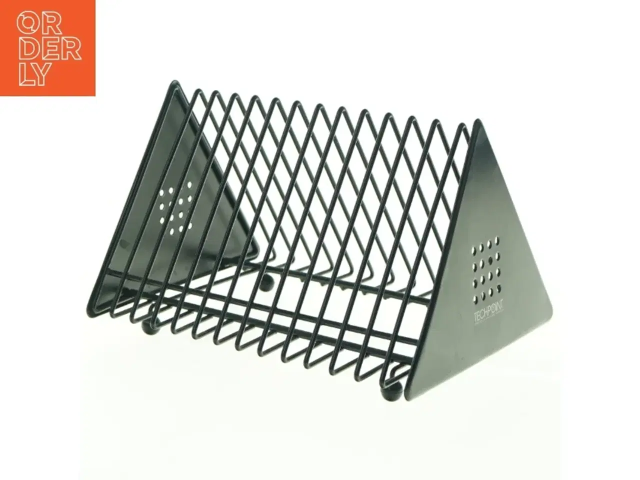 Billede 1 - CD holder i metal fra Techpoint (str. 20 x 15 cm)
