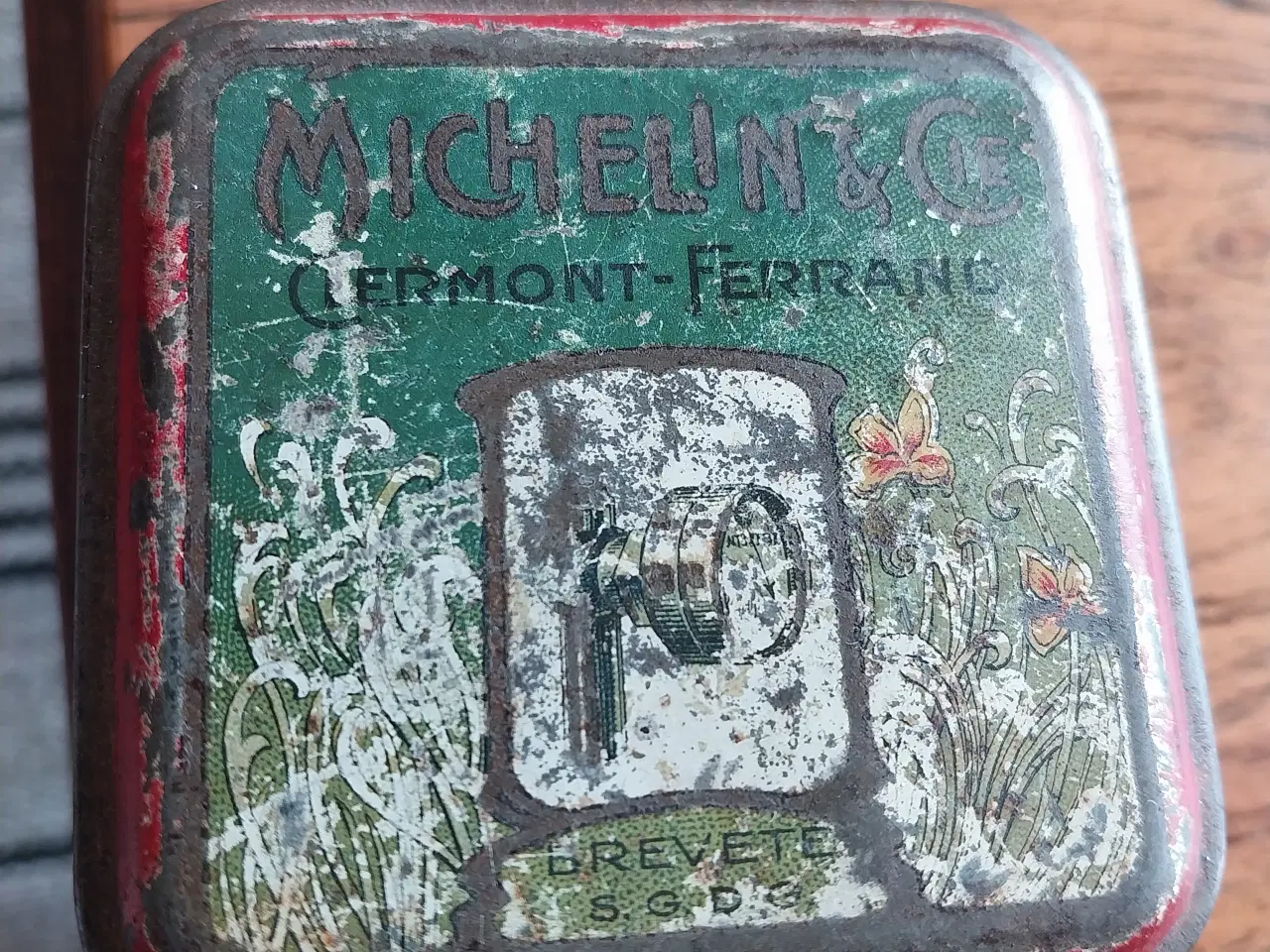 Billede 3 - Antik Michelin dæktryksmåler