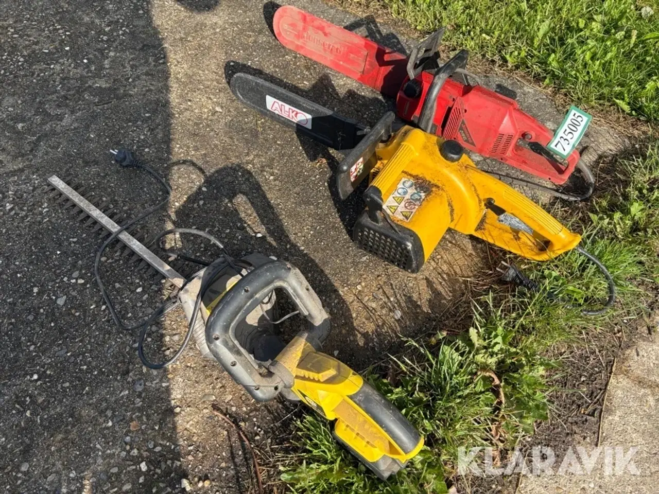 Billede 1 - Motorsave og hækkeklipper