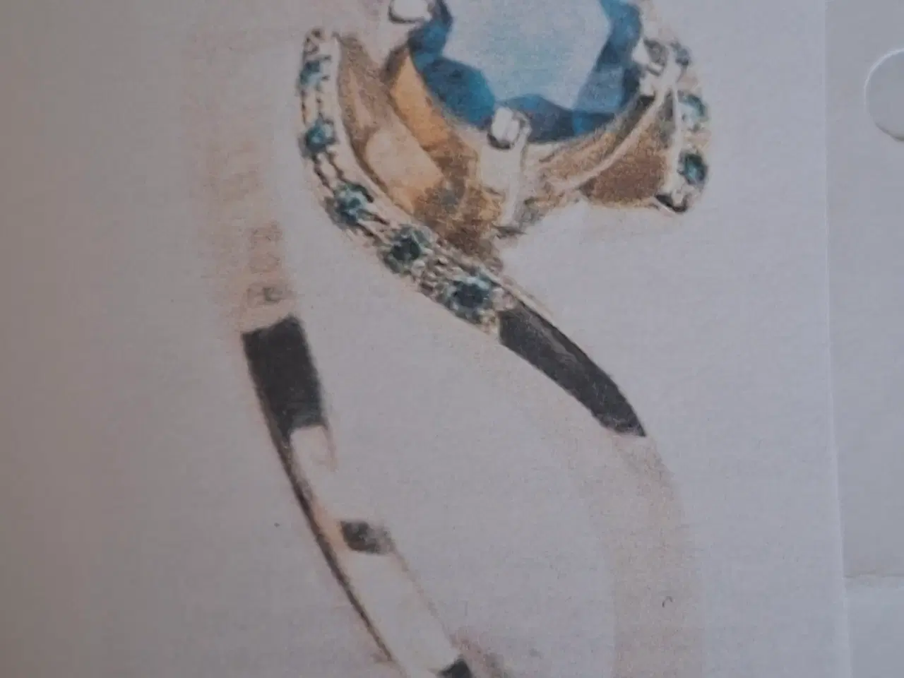 Billede 1 - Brilliantring 14 kt
