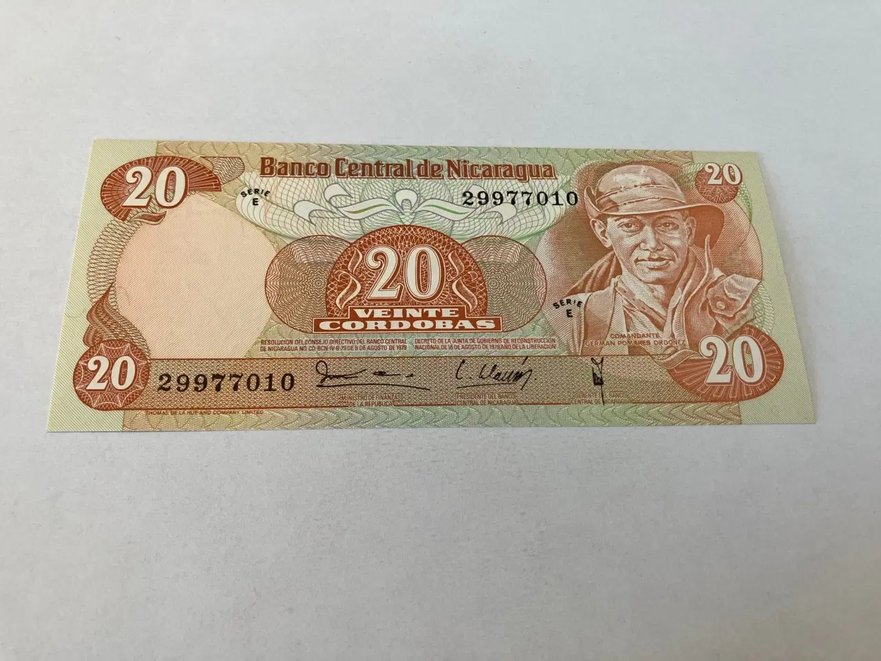 Billede 1 - 20 Cordobas Nicaragua