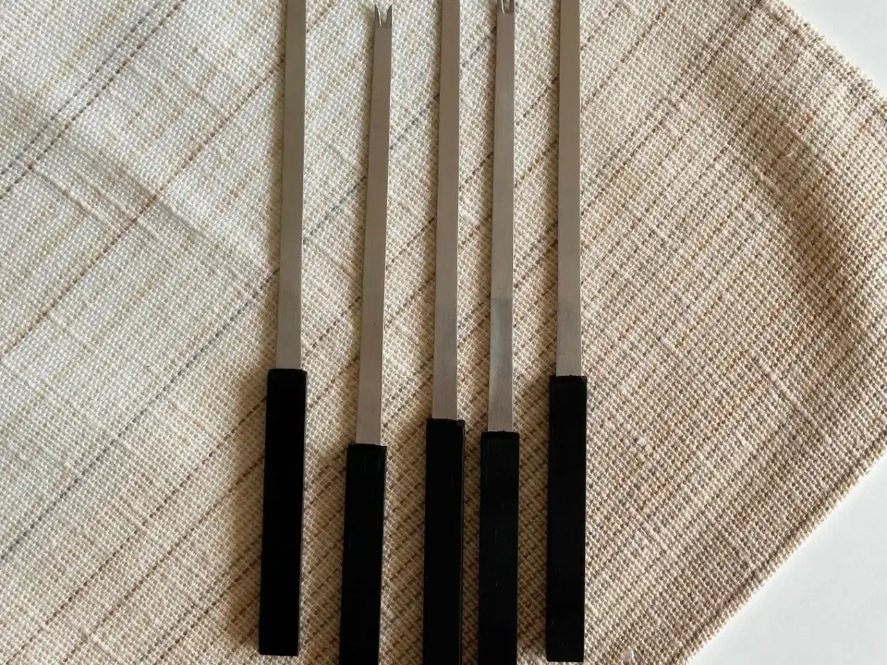 Billede 2 - Stelton fondue-/pålægsgafler, 5 stk samlet