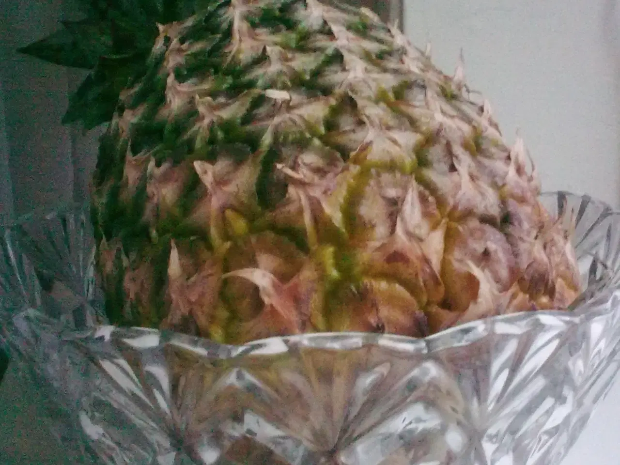 Billede 9 - Ananas facet glasskål og asiet