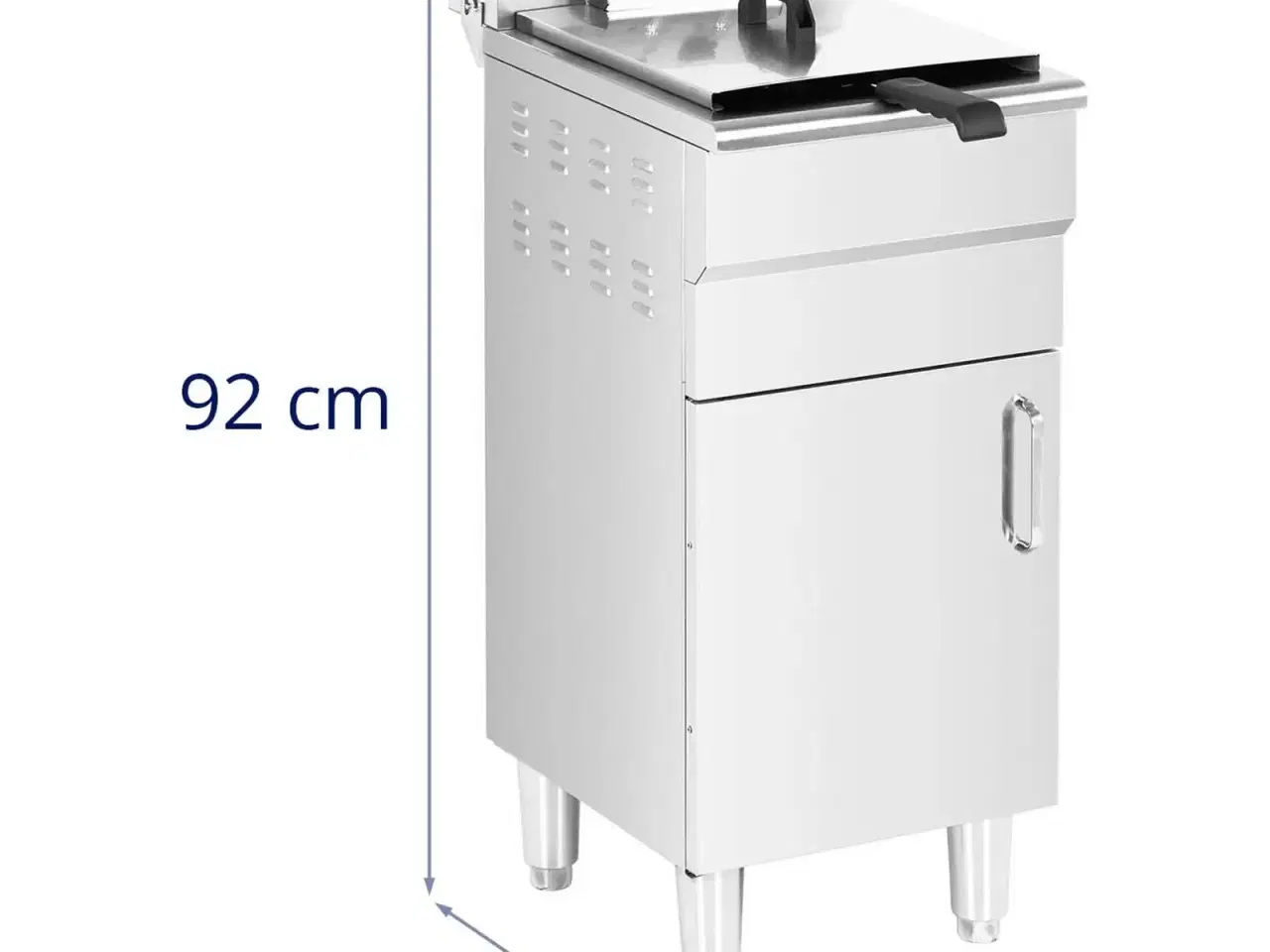 Billede 9 - Frituregryde 16 Liter – med Underskab, Afløbshane