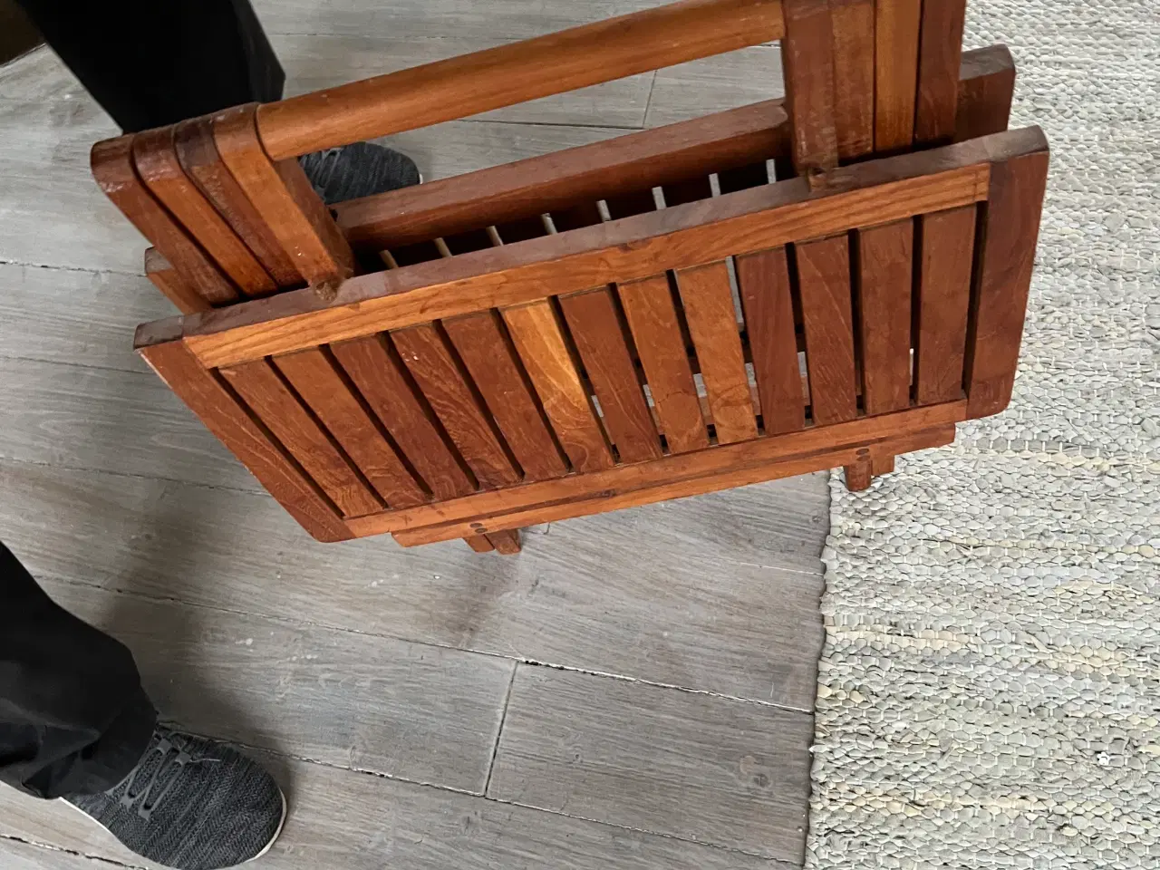 Billede 3 - Klapbord i teaktræ