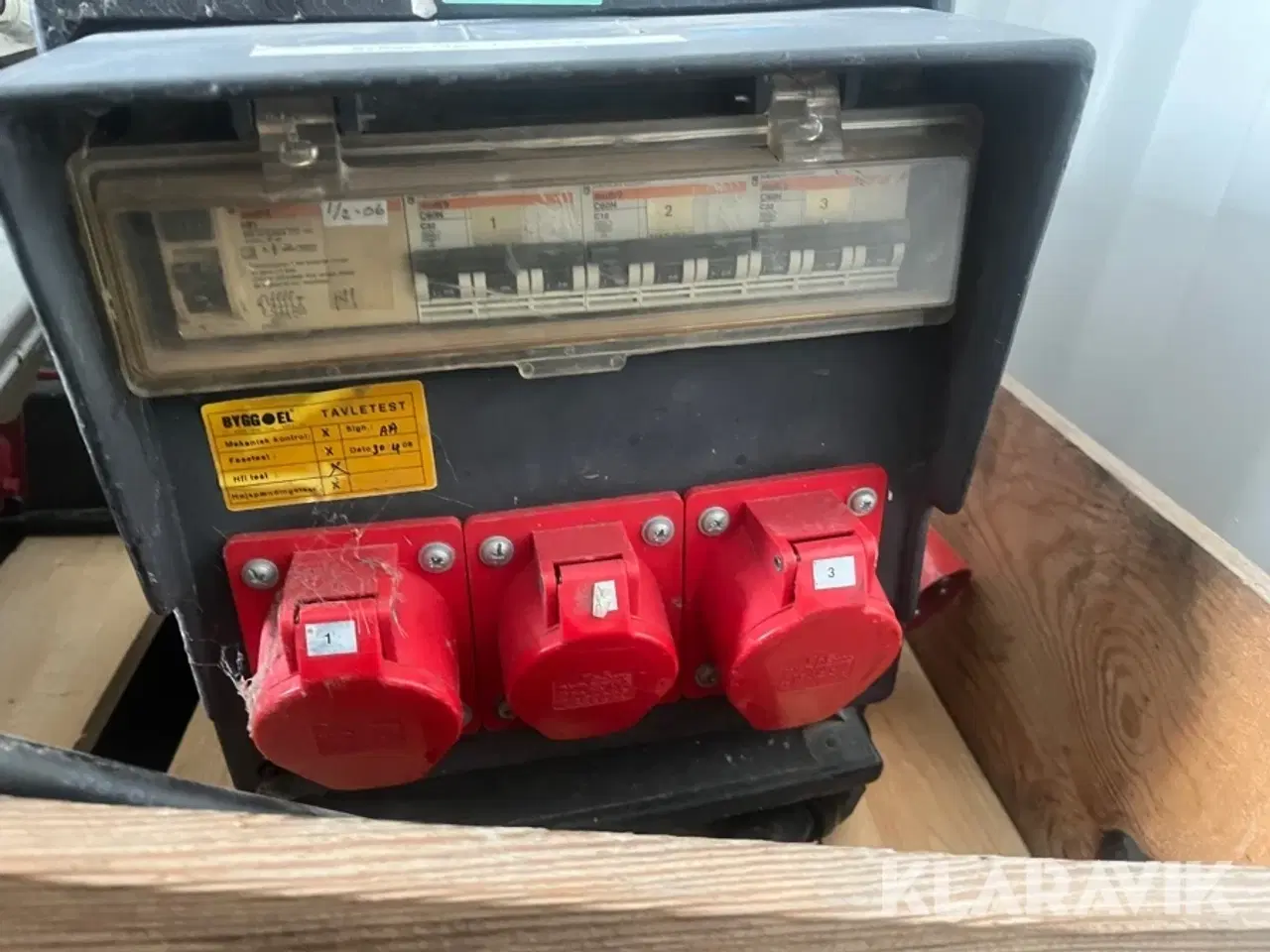 Billede 8 - Blandet el dele byggetavler samt lys rør