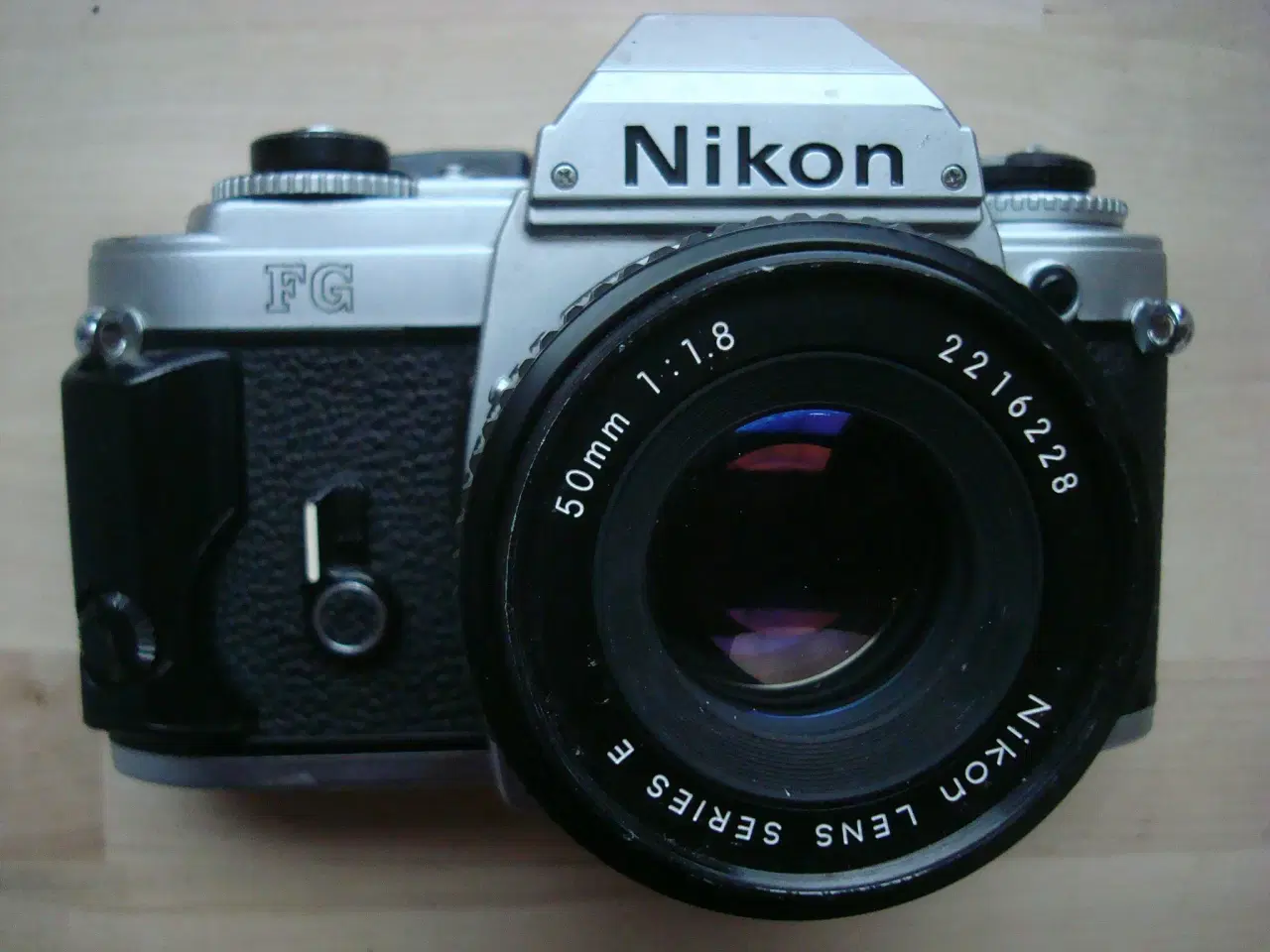 Billede 1 - Nikon FG crom m 50mm 1.8 Nikon E