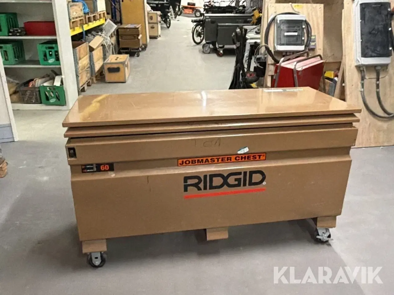Billede 1 - Værktøjskasse RIDGID 60R Jobmaster Chest på hjul