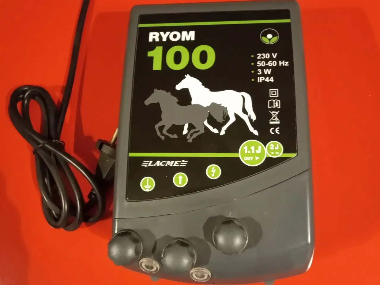 Billede 1 - Ryom 100 elhegns apparat til heste