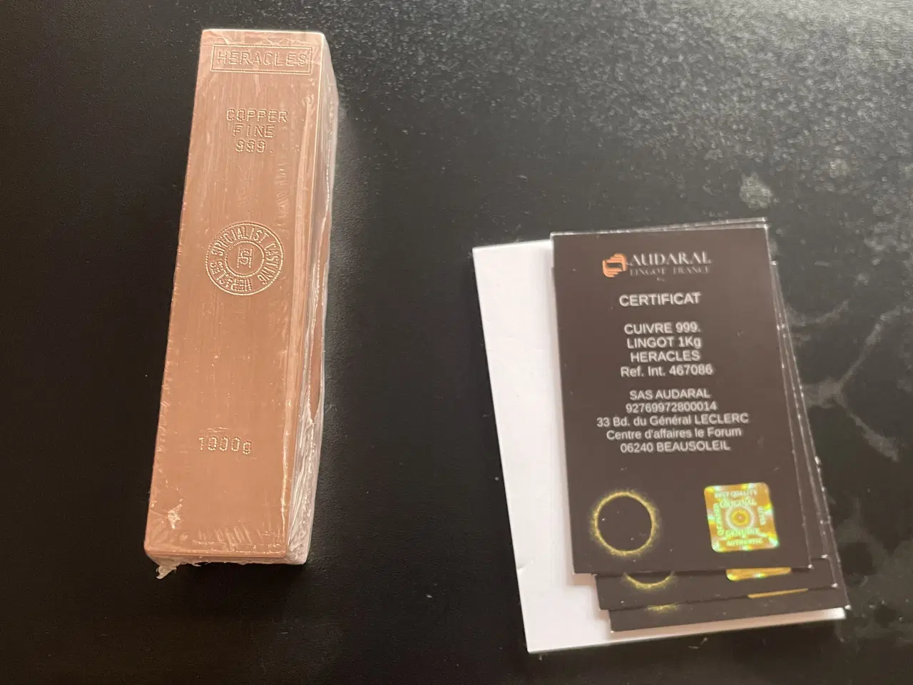 Billede 2 - Kobberbar / Kobberbarre