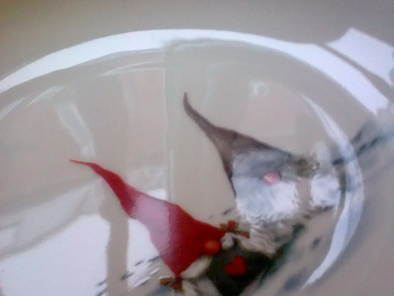 Billede 3 - Firkløveren Åsas tomtebod = Nisse dyb tallerken