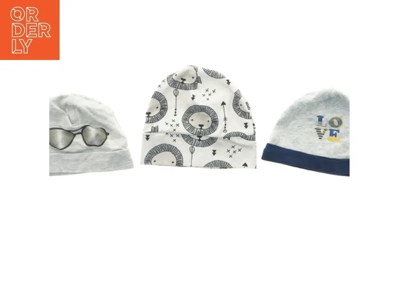 Billede 2 - Babyhuer i bomuld (str. 16 cm bred)