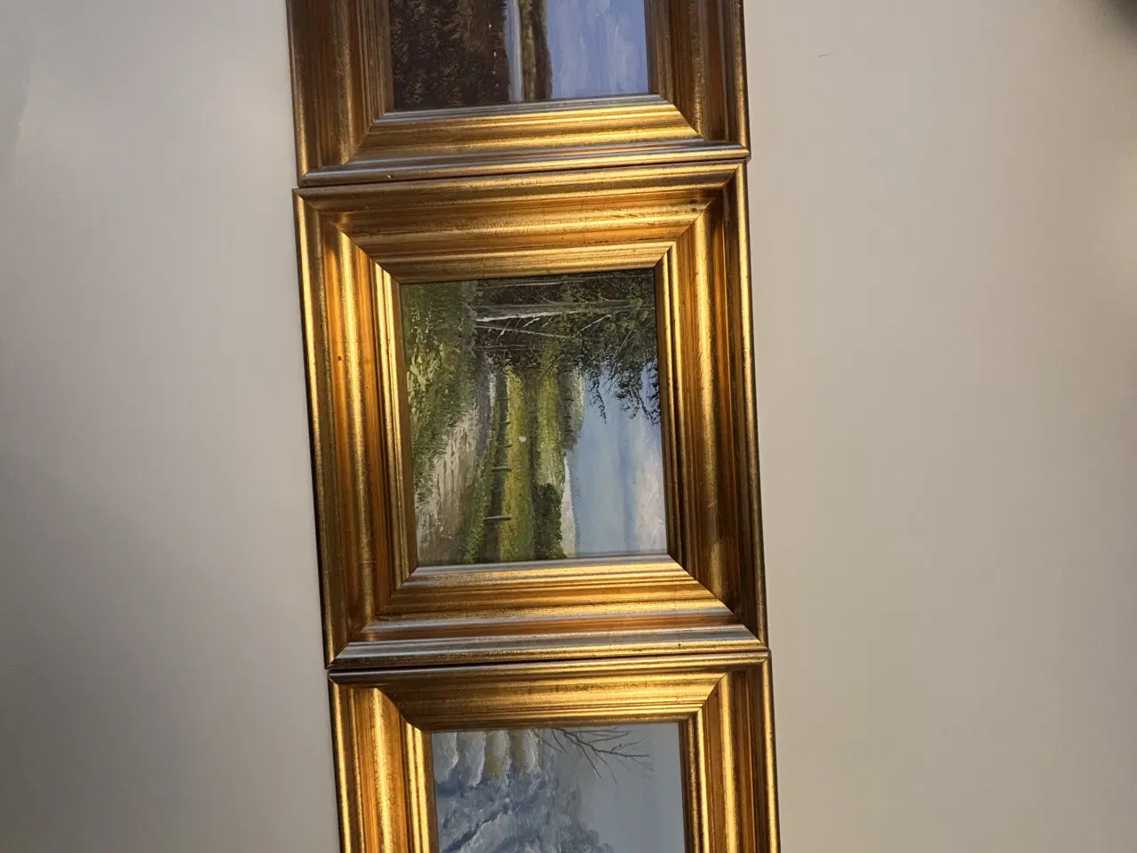 Billede 1 - 3 flotte malerier af p.s.Randbøl