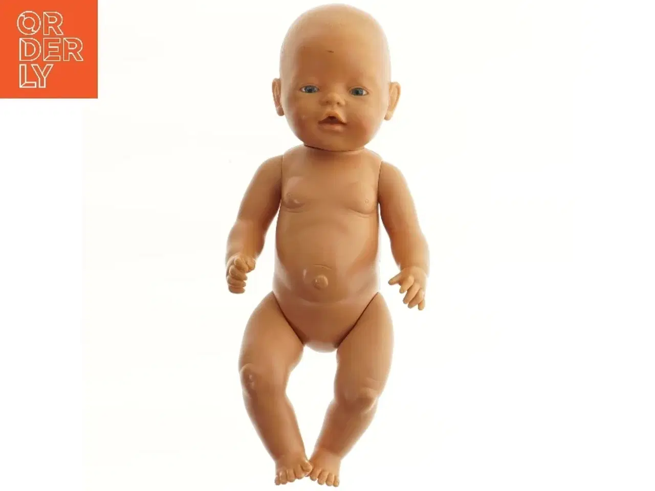 Billede 1 - dukke af plastik (str. 40 cm)