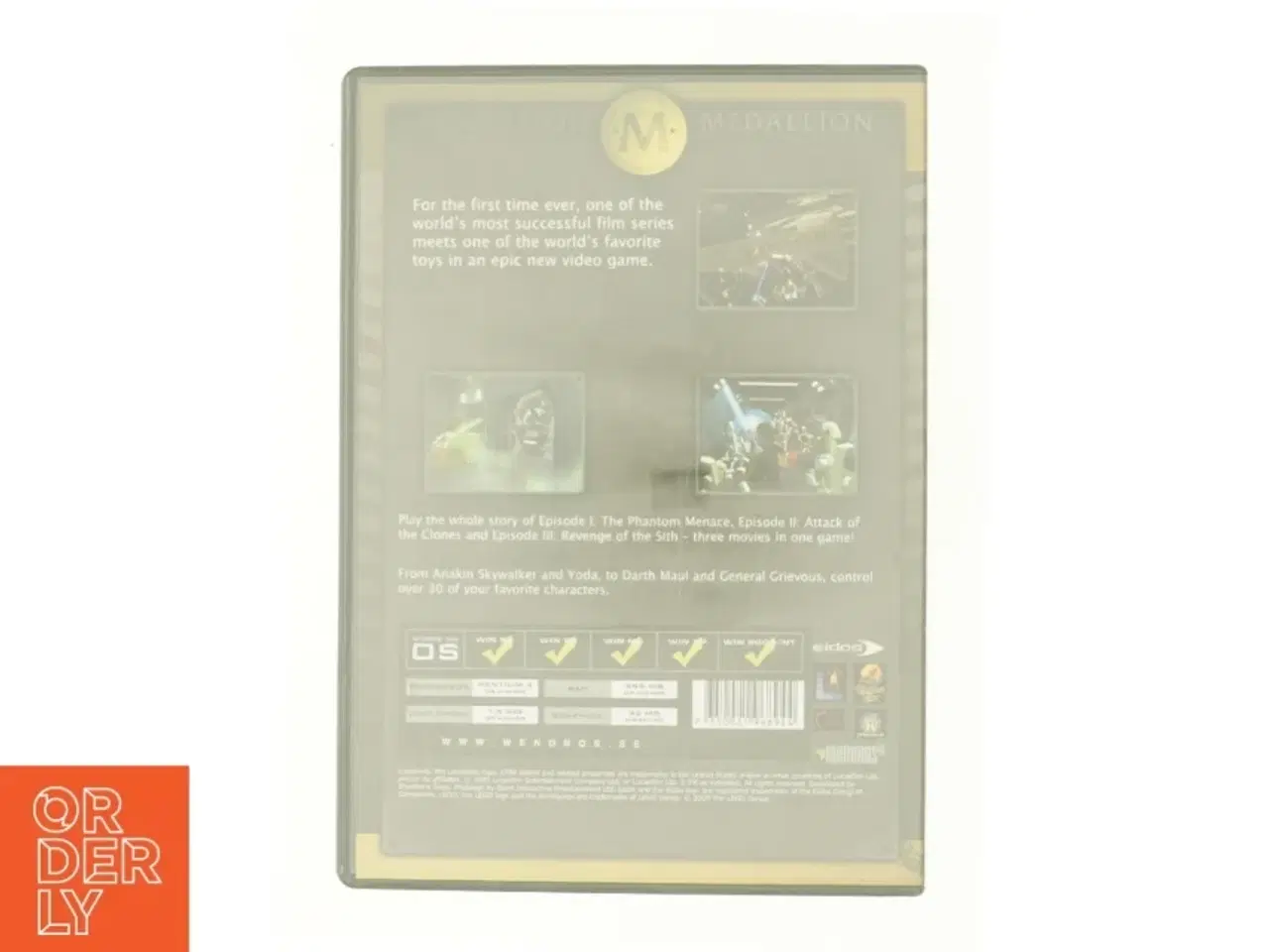 Billede 2 - Star Wars The video game fra DVD