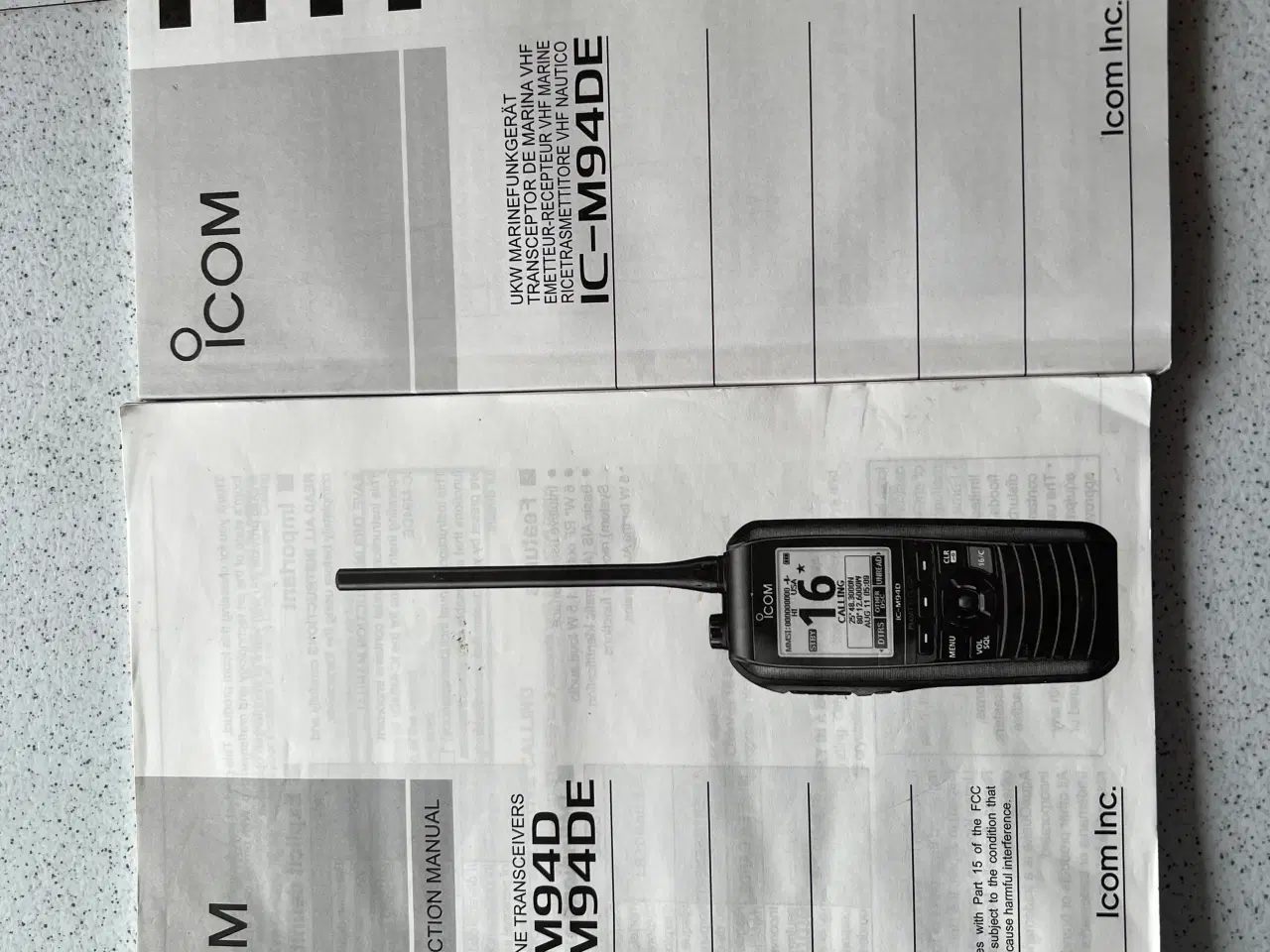 Billede 3 - Bærbar VHF radio