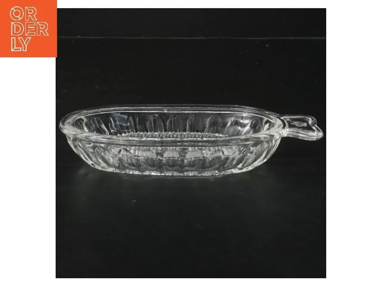 Billede 1 - Glas sæbeskål (str. 19,5x9 cm)