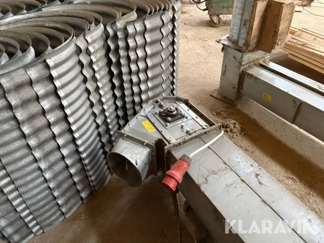 Billede 12 - Kornelevator Jema T40-45 - med kornsnegl