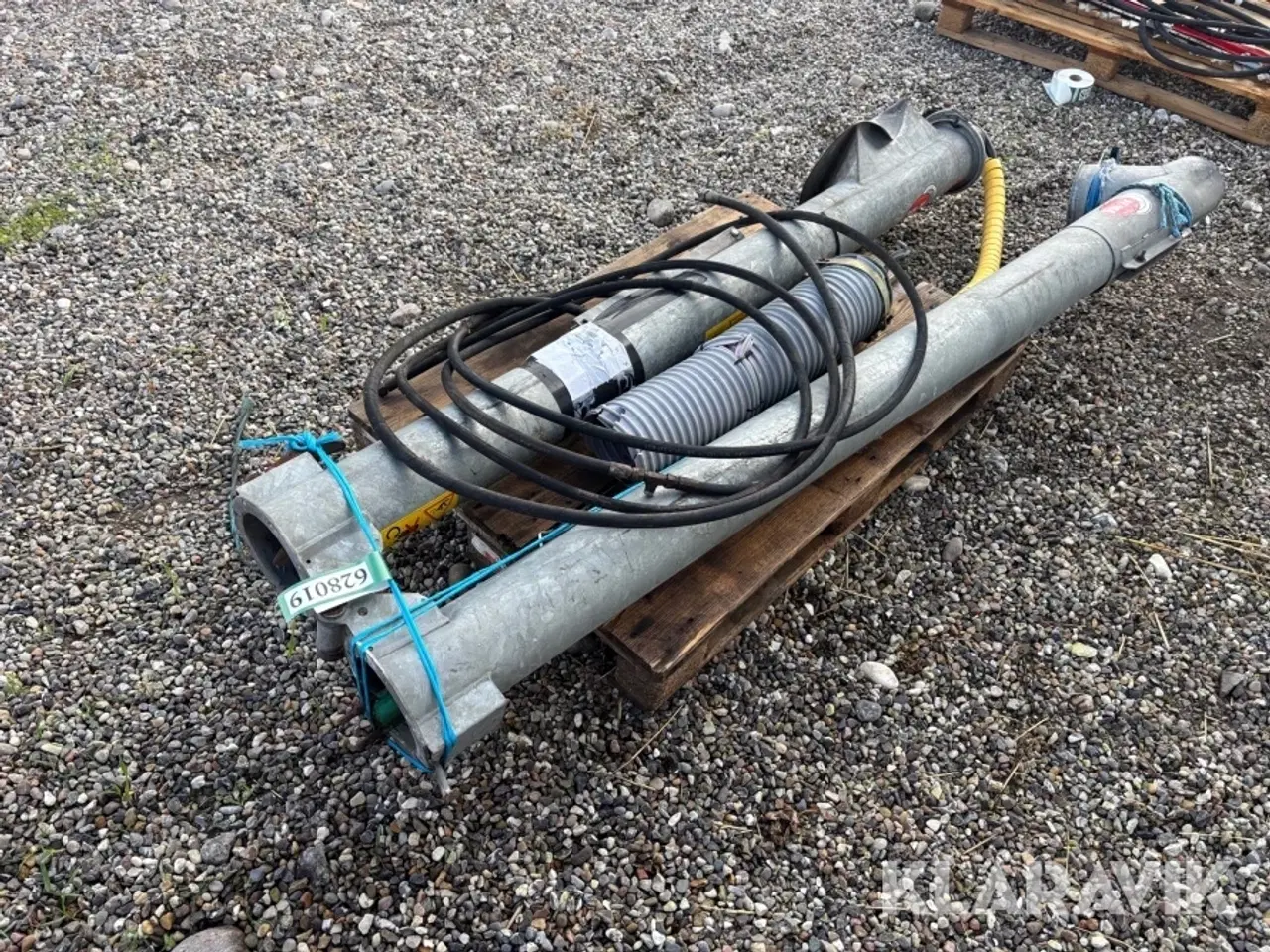 Billede 3 - Kornsnegl JE-MA T31 til vogn – hydraulisk med elektrisk start/stop
