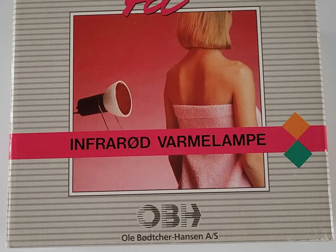 Billede 1 - OBH infrarød varmelampe