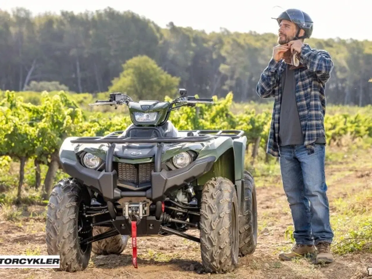 Billede 5 - Yamaha Kodiak 450 EPS diff-lock Traktor