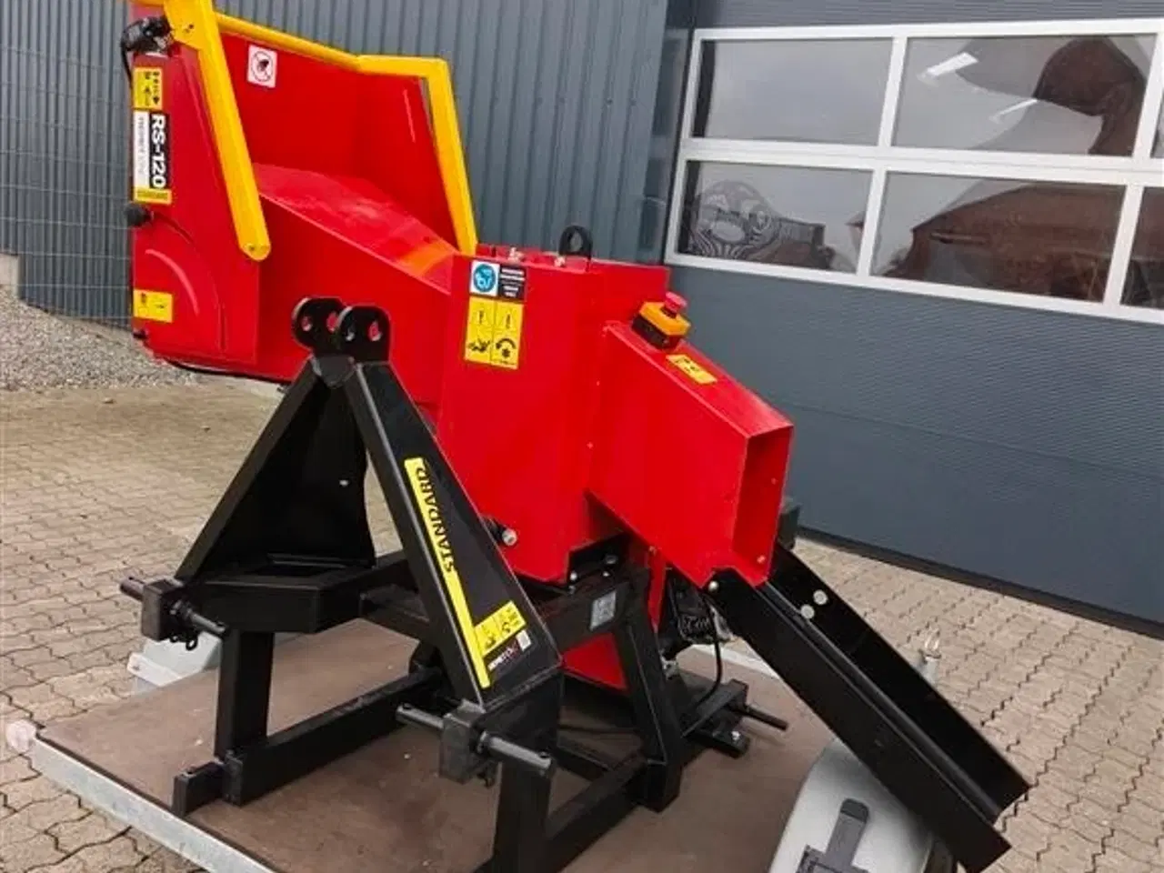 Billede 6 - Remet CNC Træhugger på trailer med benzin motor Rs120