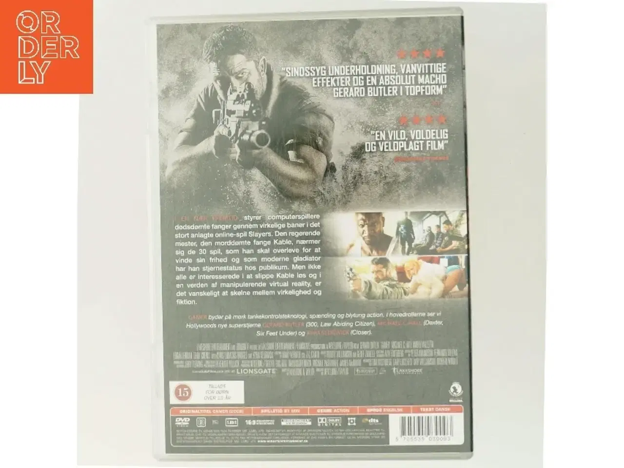 Billede 3 - GAMER med Gerard Butler (DVD)