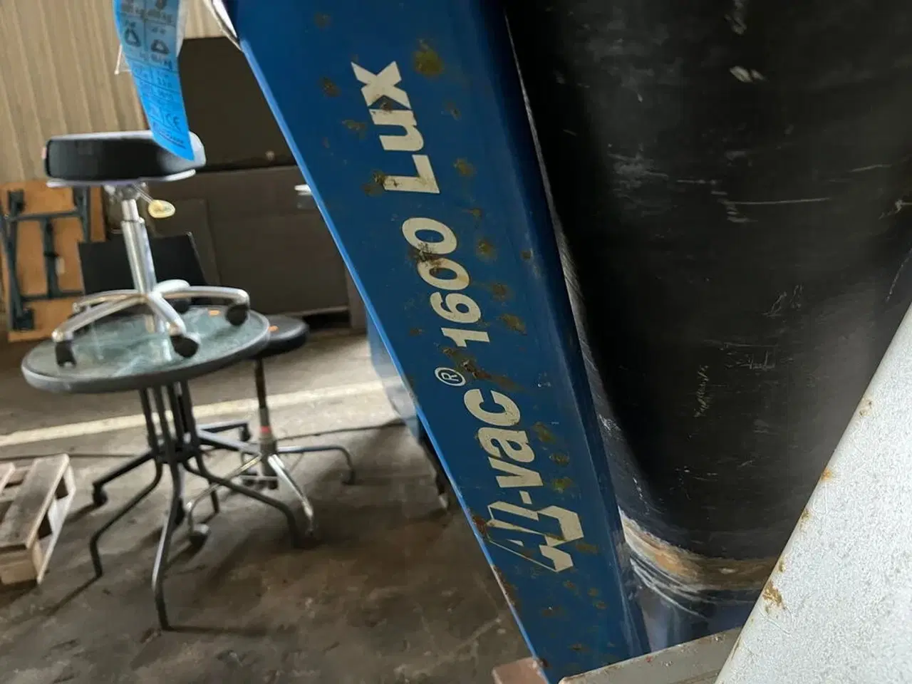 Billede 9 - Sten-flise vakuum løfter, AL-Vac 1600 løfter med palle gafler