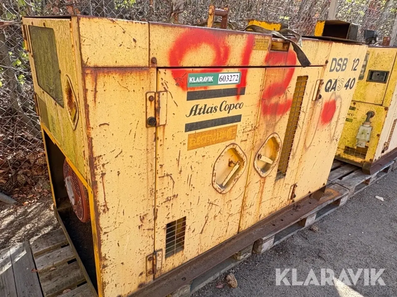 Billede 1 - Generator Atlas Copco Qas40 1 styk