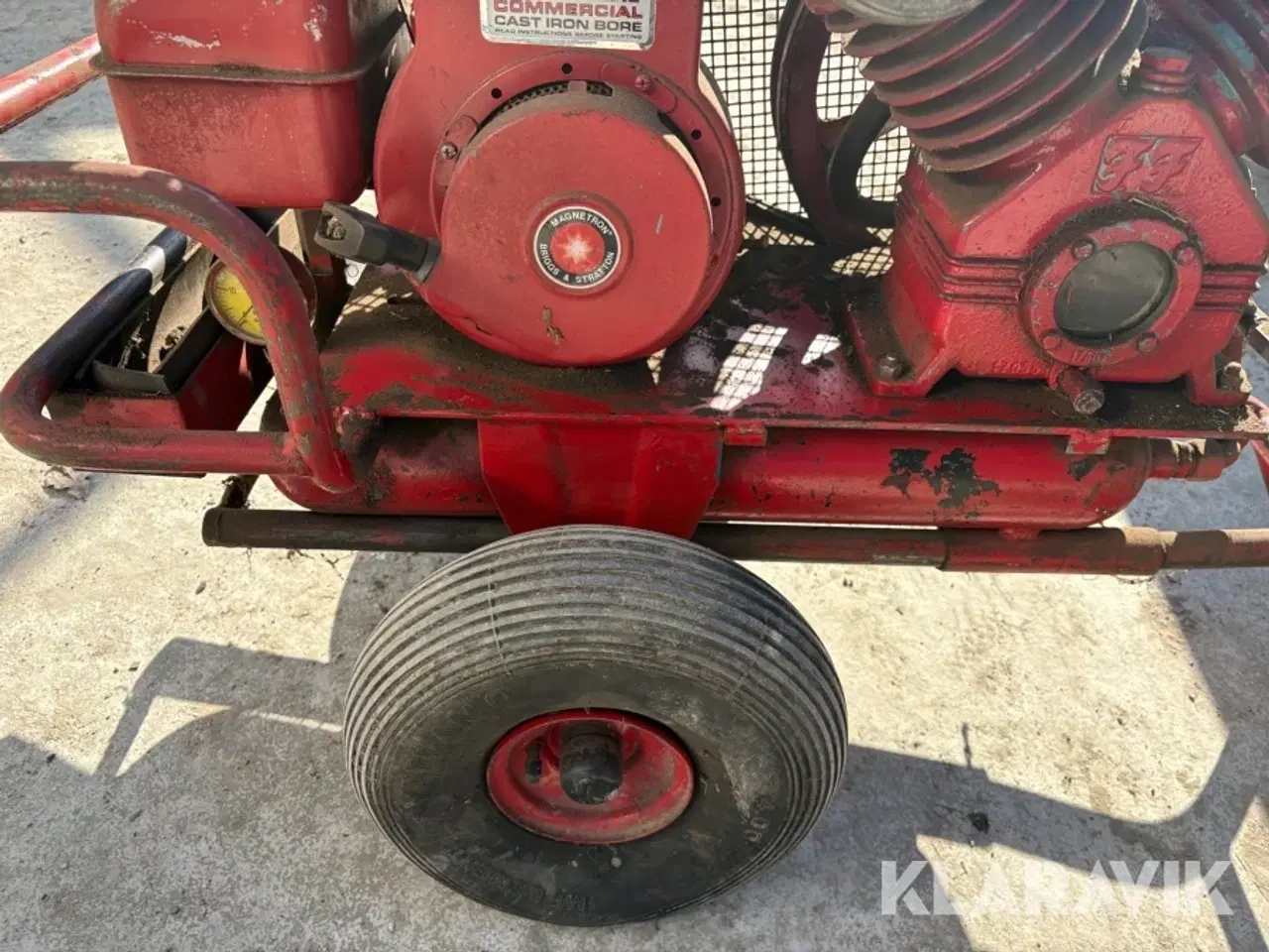 Billede 9 - Kompressor Brigss & Stratton 206cc 5Hp