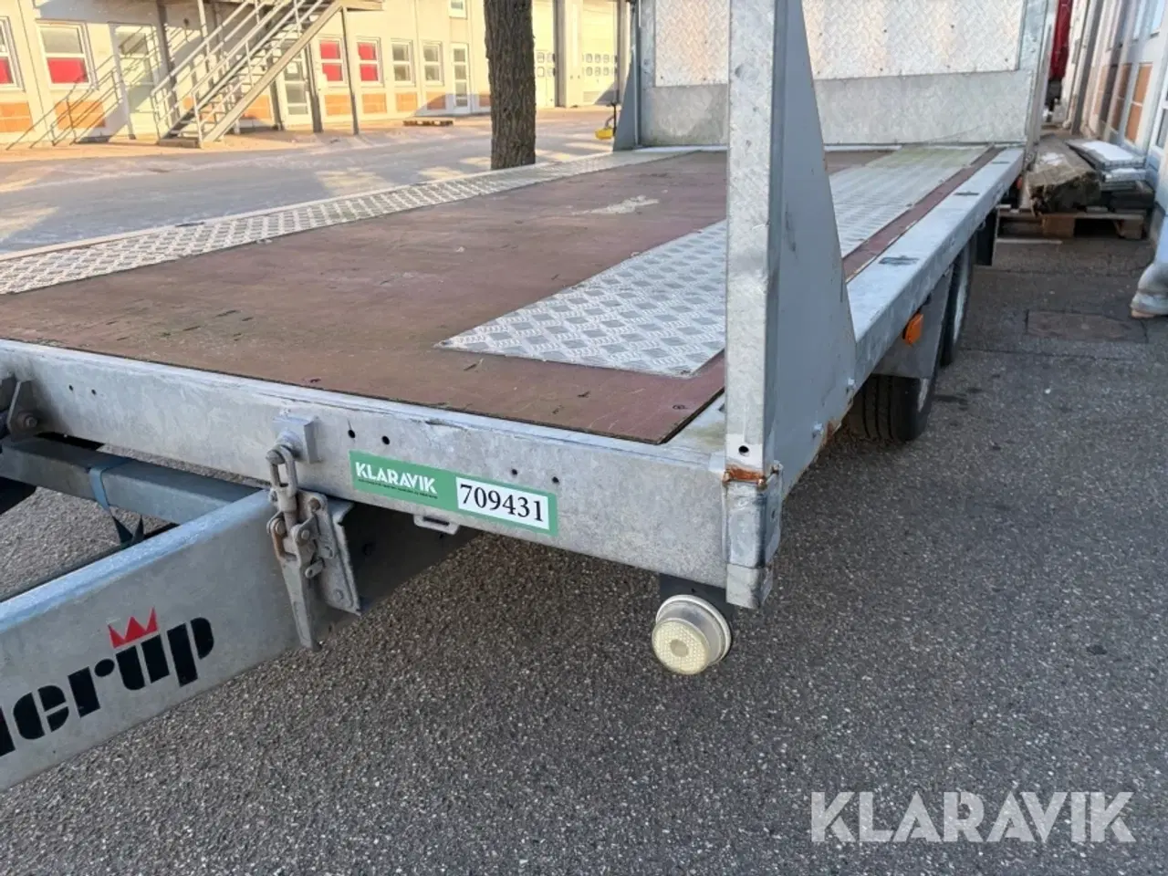 Billede 2 - Anhænger / Maskintrailer Brenderup Knott KFG 35