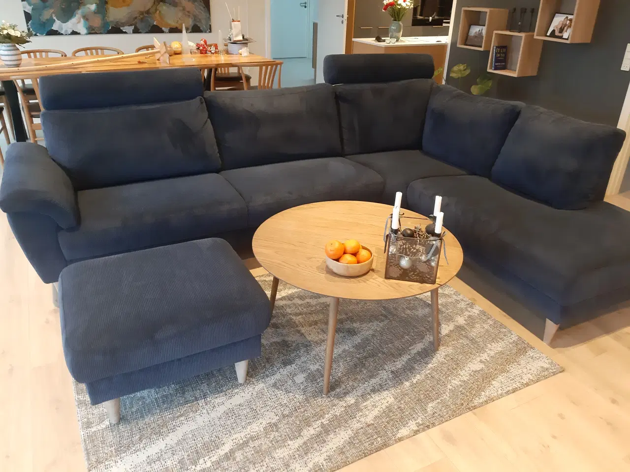 Billede 1 - Sofa med puf