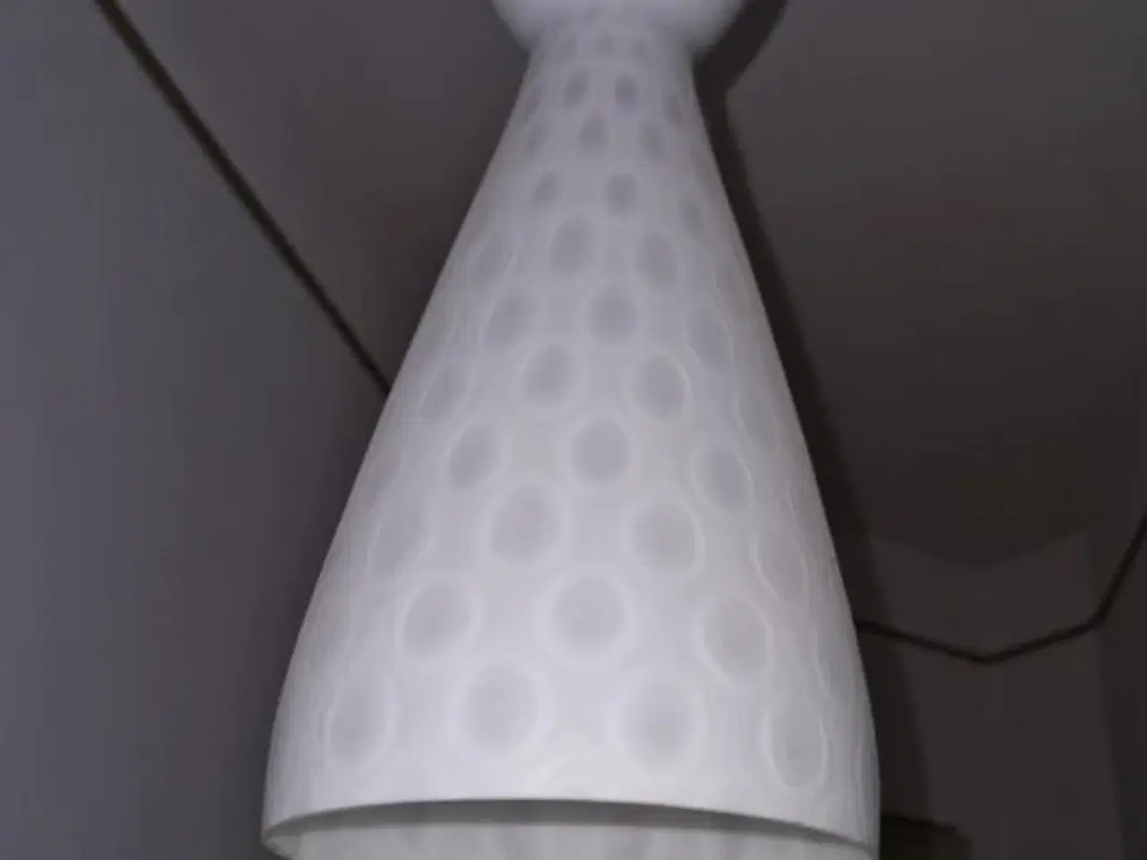 Billede 2 - Loft lampe i glas