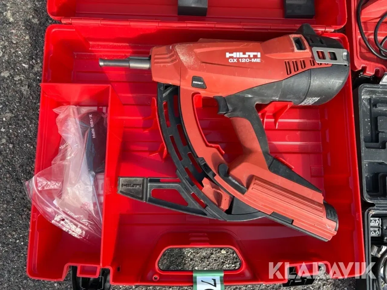 Billede 3 - Håndværktøj Hilti GX 120-ME - 3 dele